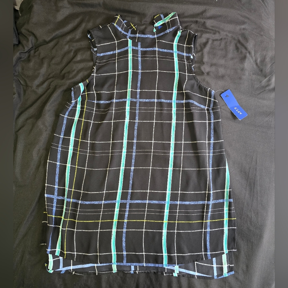 Apt 9 Mock Neck Tunic Tank